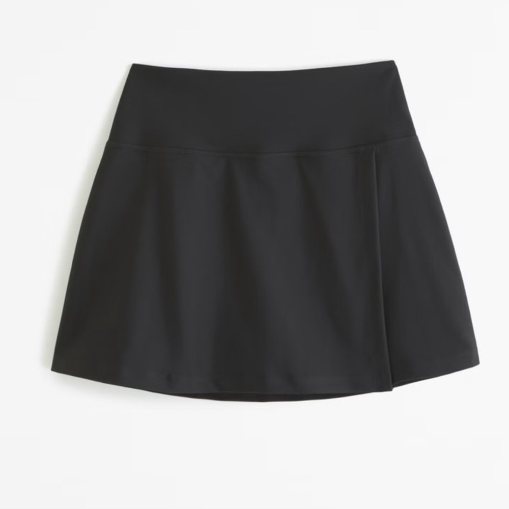 NWT Abercrombie & Fitch YPB Scuptlux Lined Wrap Active Skirt High-Waist